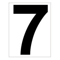 Bane nummer skilt – Nr. 7